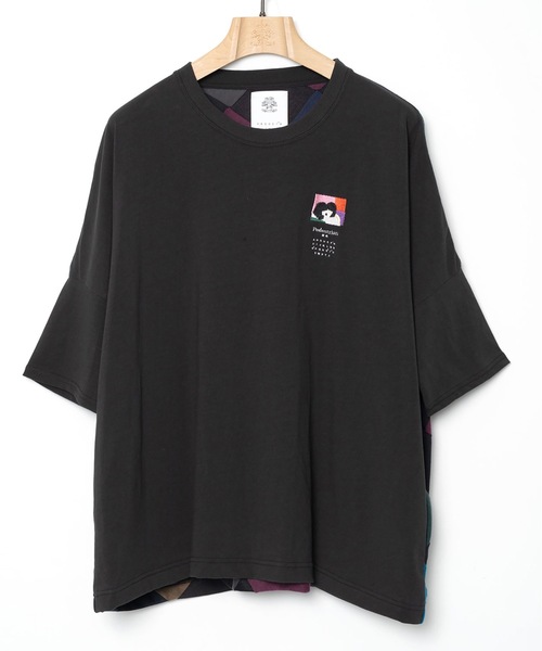 STOF（ストフ）の「DIVERCITY JQ BIG TEE（Tシャツ/カットソー・メンズ・ブラックミックス/チェック・S/M）」の16枚目の写真