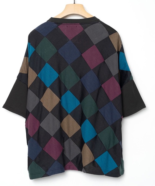STOF（ストフ）の「DIVERCITY JQ BIG TEE（Tシャツ/カットソー・メンズ・ブラックミックス/チェック・S/M）」の17枚目の写真