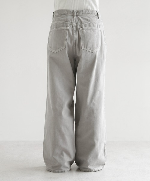 evernavy(エバーネイビー)の「《4サイズ展開》ツイルカーブパンツ【S/M/L/XL】(その他パンツ・レディース・グレー系その他/ホワイト・S/L/XL/M)」の22枚目の写真