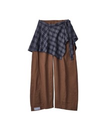 Knuth Marf（クヌースマーフ）の「shirt wrap denim pants（デニムパンツ）」