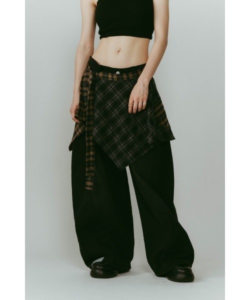 shirt wrap denim pants（デニムパンツ）｜Knuth Marf