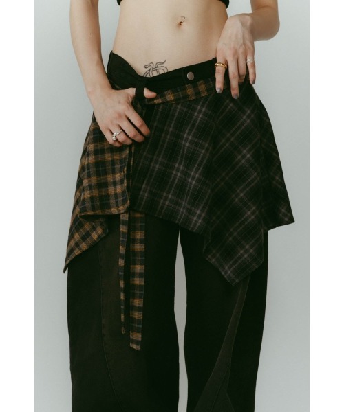 shirt wrap denim pants（デニムパンツ）｜Knuth Marf（クヌースマーフ