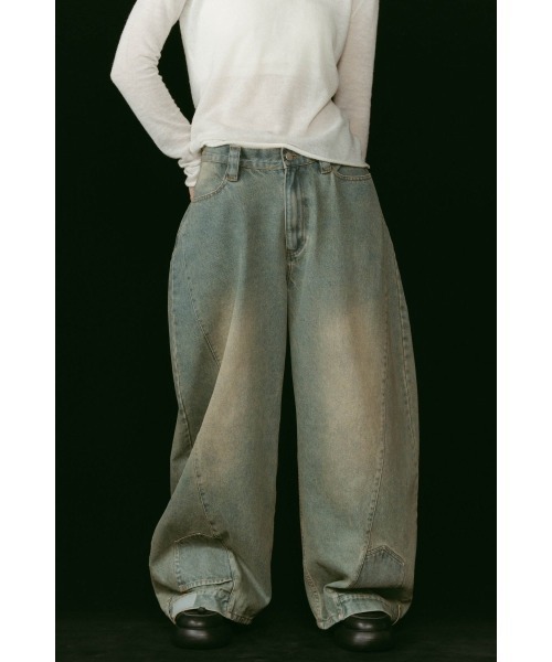 shirt wrap denim pants（デニムパンツ）｜Knuth Marf（クヌースマーフ