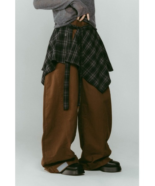 shirt wrap denim pants（デニムパンツ）｜Knuth Marf（クヌースマーフ