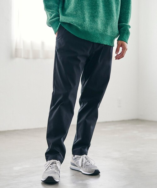 coen(コーエン)の「ハイカーテックWARMパンツ【ストレッチ、保温性】(スラックス・メンズ・ダークグレー/ベージュ/ブラック・S/M/L/XL)」の6枚目の写真