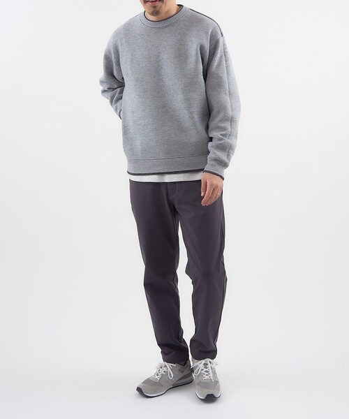 coen(コーエン)の「ハイカーテックWARMパンツ【ストレッチ、保温性】(スラックス・メンズ・ダークグレー/ベージュ/ブラック・S/M/L/XL)」の18枚目の写真