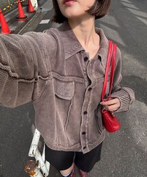 CIAOPANIC | ヴィンテージライクニットジャケット(カーディガン/ボレロ)