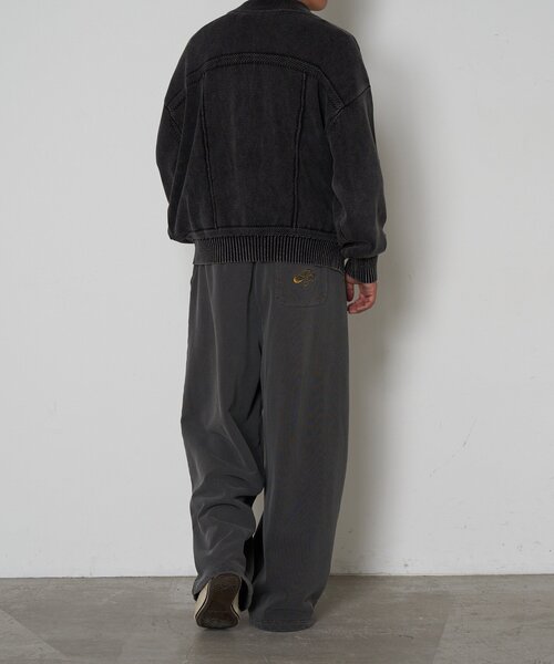 CIAOPANIC(チャオパニック)の「ヴィンテージライクニットジャケット(カーディガン/ボレロ・レディース・カーキ/チャコールグレー/ブラウン・LARGE/MEDIUM)」の11枚目の写真