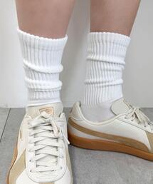 WEGO | WEGO/サポート付き無地リブソックス(R)(ソックス/靴下)