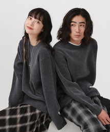 GLOBAL WORK | やわらかリッチモールニット/クルー/581133(ニット/セーター)