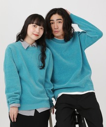 GLOBAL WORK | やわらかリッチモールニット/クルー/581133(ニット/セーター)