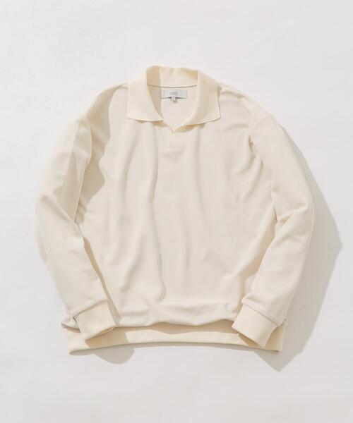 セール】ダブルフェイスサーマルスキッパーポロシャツ（ポロシャツ