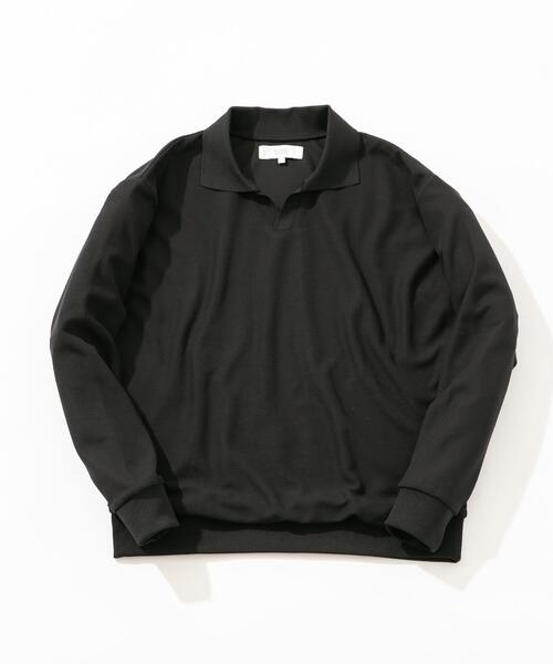 セール】ダブルフェイスサーマルスキッパーポロシャツ（ポロシャツ