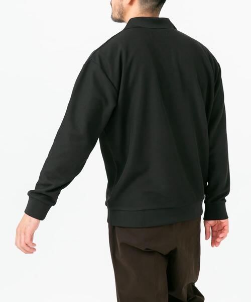 URBAN RESEARCH ROSSO MEN(アーバンリサーチロッソメン)の「ダブルフェイスサーマルスキッパーポロシャツ(ポロシャツ・メンズ・ブラック/ブラウン/アイボリー・LARGE/MEDIUM)」の19枚目の写真
