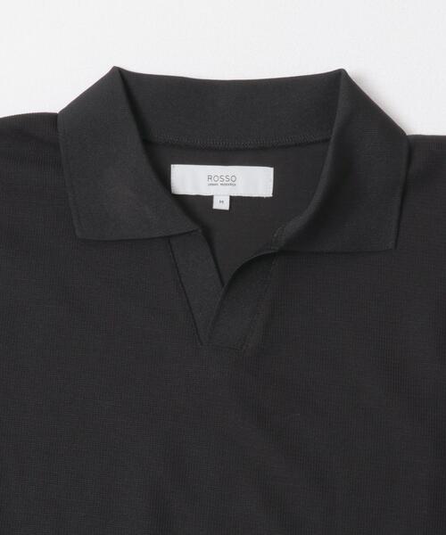 セール】ダブルフェイスサーマルスキッパーポロシャツ（ポロシャツ