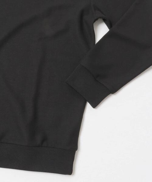 URBAN RESEARCH ROSSO MEN(アーバンリサーチロッソメン)の「ダブルフェイスサーマルスキッパーポロシャツ(ポロシャツ・メンズ・ブラック/ブラウン/アイボリー・LARGE/MEDIUM)」の14枚目の写真