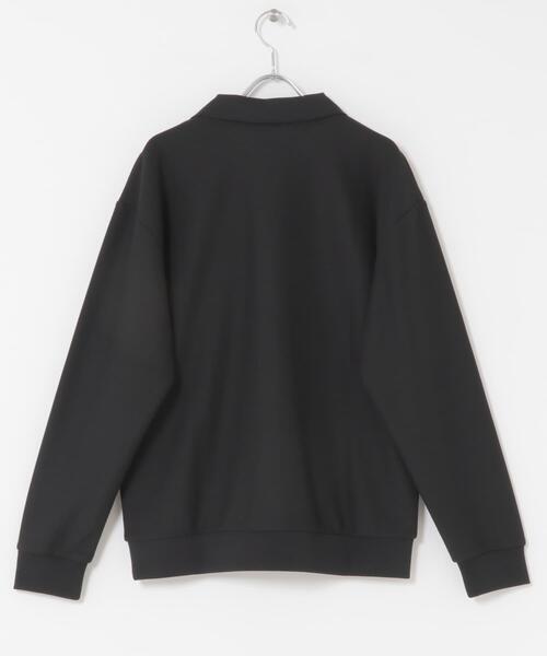 URBAN RESEARCH ROSSO MEN(アーバンリサーチロッソメン)の「ダブルフェイスサーマルスキッパーポロシャツ(ポロシャツ・メンズ・ブラック/ブラウン/アイボリー・LARGE/MEDIUM)」の13枚目の写真