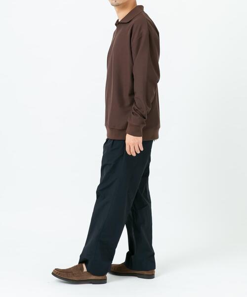 URBAN RESEARCH ROSSO MEN(アーバンリサーチロッソメン)の「ダブルフェイスサーマルスキッパーポロシャツ(ポロシャツ・メンズ・ブラック/ブラウン/アイボリー・LARGE/MEDIUM)」の6枚目の写真
