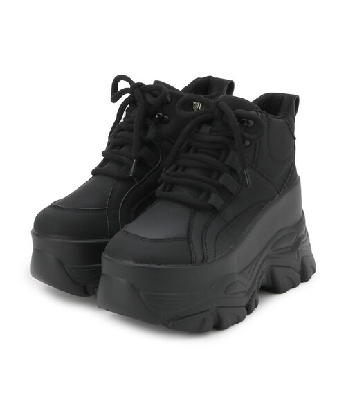 cs T&P(シーエスティーアンドピー)の「ハイカット厚底スニーカー(スニーカー・レディース・ブラック/ホワイト・S/M/L/LL)」の10枚目の写真