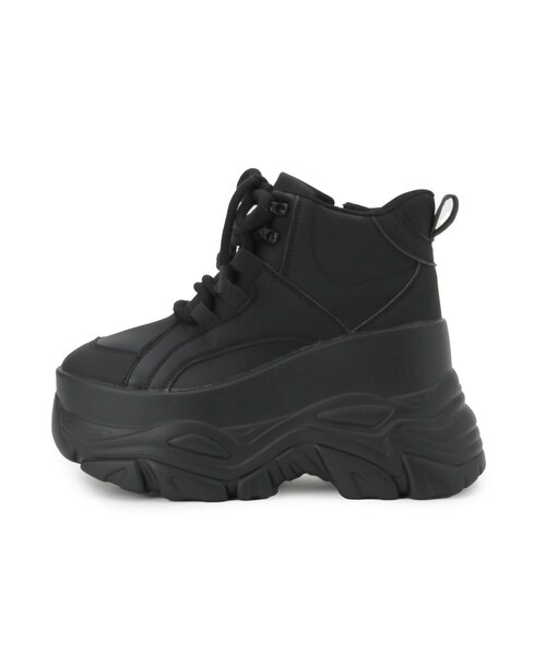 cs T&P(シーエスティーアンドピー)の「ハイカット厚底スニーカー(スニーカー・レディース・ブラック/ホワイト・S/M/L/LL)」の12枚目の写真