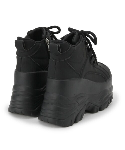 cs T&P(シーエスティーアンドピー)の「ハイカット厚底スニーカー(スニーカー・レディース・ブラック/ホワイト・S/M/L/LL)」の14枚目の写真