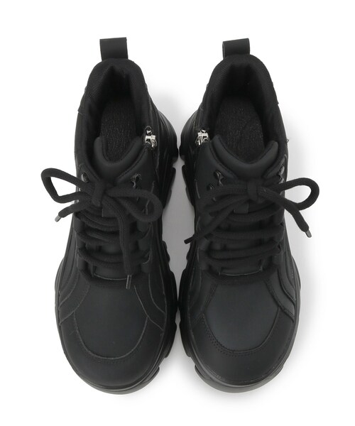 cs T&P(シーエスティーアンドピー)の「ハイカット厚底スニーカー(スニーカー・レディース・ブラック/ホワイト・S/M/L/LL)」の15枚目の写真