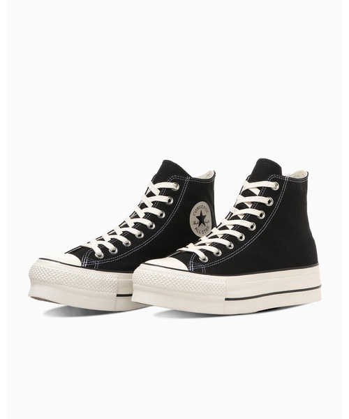 CONVERSE ALL STAR(コンバースオールスター)の「ALL STAR LIFTED HI / オールスター リフテッド HI(スニーカー・メンズ・ブラック・4.5/4/3.5/3/10.5/9.5/9/8.5/8/7.5/7/6.5/5.5/5)」の2枚目の写真