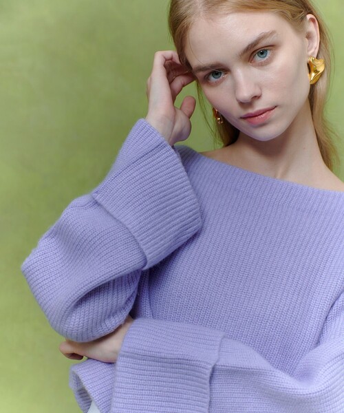 【LOULOU WILLOUGHBY】ＭＯＵ ＣＯＤＥプルオーバー