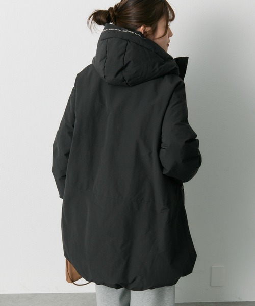 PUAL CE CIN（ピュアルセシン）の「フレンチダックダウン モンスターパーカー（ダウンジャケット/コート・レディース・ブラック/ベージュ・FREE）」の15枚目の写真