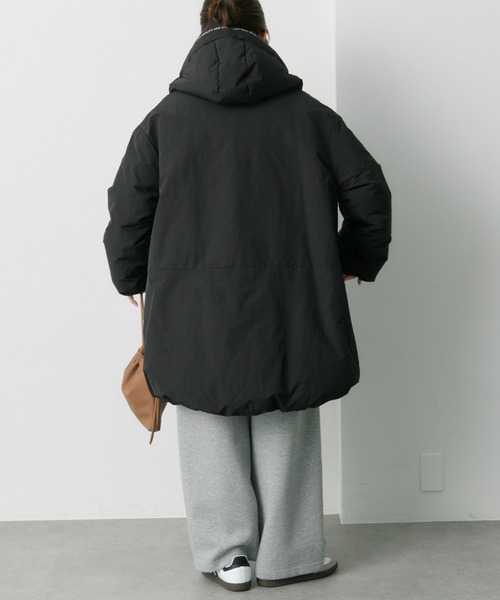 PUAL CE CIN（ピュアルセシン）の「フレンチダックダウン モンスターパーカー（ダウンジャケット/コート・レディース・ブラック/ベージュ・FREE）」の18枚目の写真