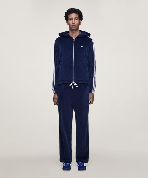 adidas Originals by Wales Bonner ベロア トラックパンツ