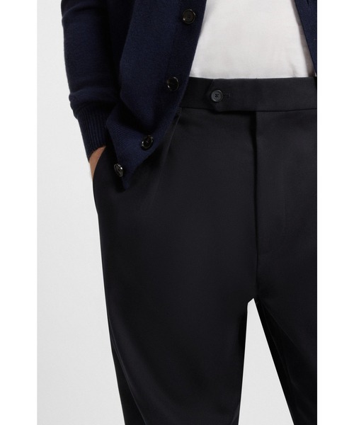 BOSS(ボス)の「BECKHAM x BOSS パンツ ストレッチコットン(その他パンツ・メンズ・ホワイト/ベージュ/ダークブルー・48/46/50/52/56/54/44)」の14枚目の写真