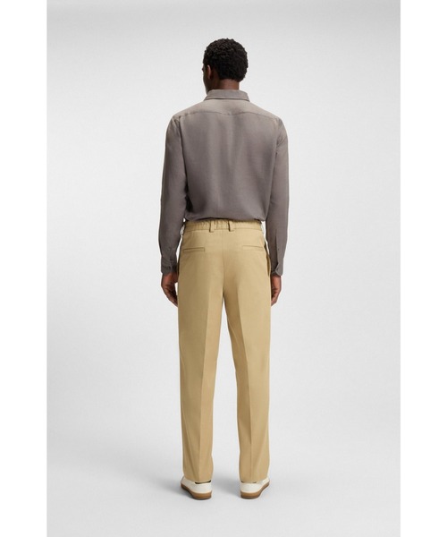 BOSS(ボス)の「BECKHAM x BOSS パンツ ストレッチコットン(その他パンツ・メンズ・ホワイト/ベージュ/ダークブルー・48/46/50/52/56/54/44)」の10枚目の写真