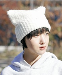 FILA（フィラ）の「【FILA/フィラ】ネコミミニットキャップ（ニットキャップ/ビーニー）」