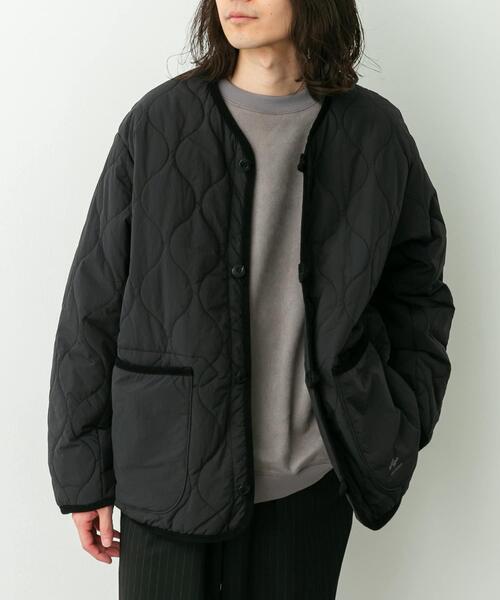 ARMY TWILL(アーミーツイル)の「ARMY TWILL QuiltingReversible Jacket(ナイロンジャケット・メンズ・カーキ/ブラック・MEDIUM/LARGE)」の2枚目の写真