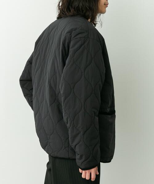 ARMY TWILL(アーミーツイル)の「ARMY TWILL QuiltingReversible Jacket(ナイロンジャケット・メンズ・カーキ/ブラック・MEDIUM/LARGE)」の16枚目の写真