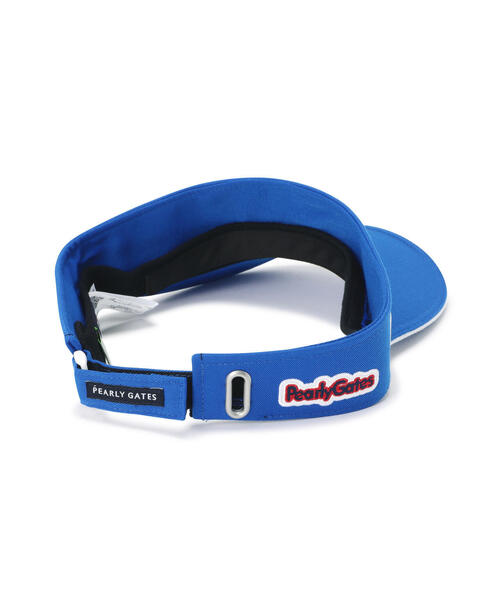 PEARLY GATES】2段ロゴリサイクルツイルBASICバイザー (UNISEX)（サン