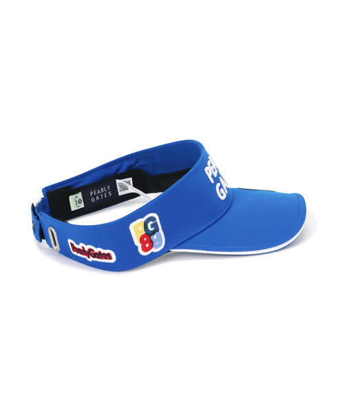 PEARLY GATES】2段ロゴリサイクルツイルBASICバイザー (UNISEX)（サン