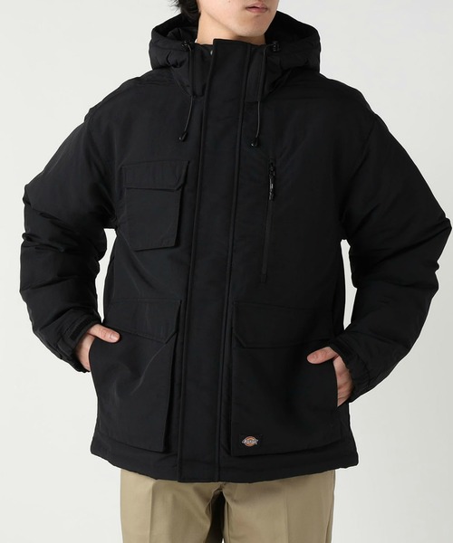 Dickies（ディッキーズ）の「ダウン アウトドア インスパイアードジャケット（ダウンジャケット/コート・メンズ・ベージュ/ブラック・MEDIUM/LARGE/X-LARGE）」の5枚目の写真