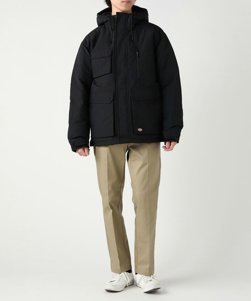 Dickies（ディッキーズ）の「ダウン アウトドア インスパイアードジャケット（ダウンジャケット/コート・メンズ・ベージュ/ブラック・MEDIUM/LARGE/X-LARGE）」の14枚目の写真