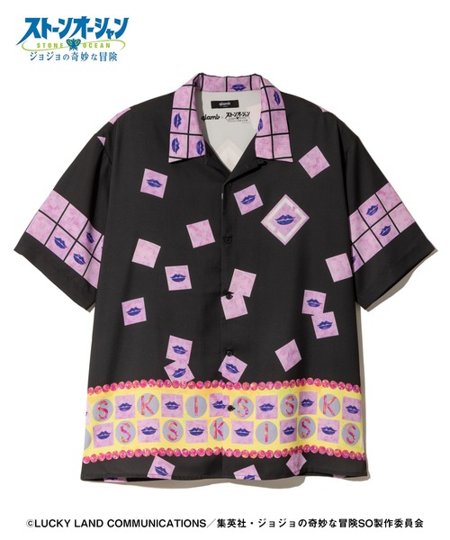 glamb(グラム)の「E・Costello’s Stand Shirt(シャツ/ブラウス・メンズ・パープル/ブラック・XL/S/M/L)」の7枚目の写真