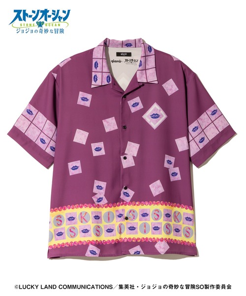glamb(グラム)の「E・Costello’s Stand Shirt(シャツ/ブラウス・メンズ・パープル/ブラック・XL/S/M/L)」の10枚目の写真