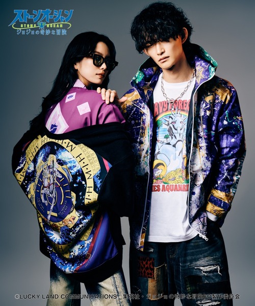glamb(グラム)の「E・Costello’s Stand Shirt(シャツ/ブラウス・メンズ・パープル/ブラック・XL/S/M/L)」の9枚目の写真