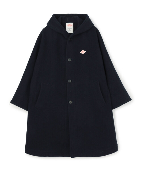 WOMEN'S WOOL LIGHT PILE HOODED COAT（ダッフルコート）｜DANTON
