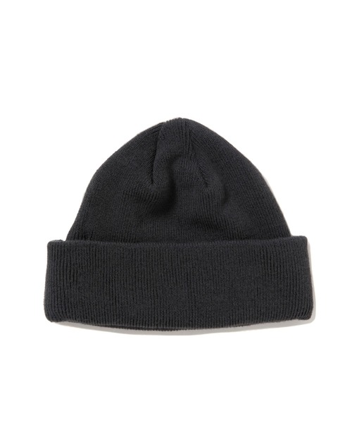 COOTIE PRODUCTIONS(クーティープロダクションズ)の「S/R Cuffed Beanie(ニットキャップ/ビーニー・メンズ・チャコールグレー/ブラック/ブルー系その他・FREE)」の3枚目の写真