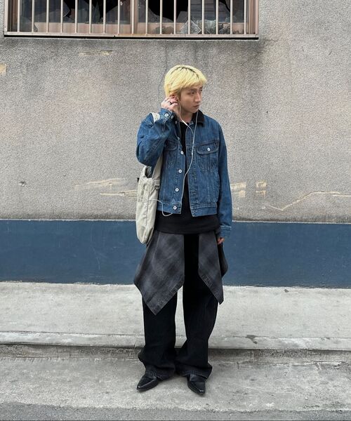 INSILENCE(インサイロンス)の「コントラストカラー ストームトラッカー BLUE(デニムジャケット・レディース・その他・SMALL/MEDIUM/LARGE)」の8枚目の写真