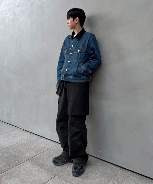 INSILENCE(インサイロンス)の「コントラストカラー ストームトラッカー BLUE(デニムジャケット・レディース・その他・SMALL/MEDIUM/LARGE)」の10枚目の写真