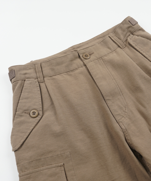 FRIZMWORKS(フリズムワークス)の「BACKSATIN M65 FIELD PANTS _ MUD(その他パンツ・メンズ・その他・SMALL/MEDIUM/LARGE/X-LARGE)」の4枚目の写真