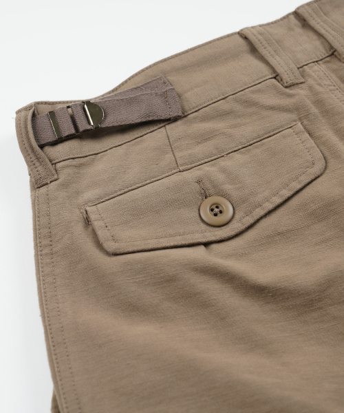 FRIZMWORKS(フリズムワークス)の「BACKSATIN M65 FIELD PANTS _ MUD(その他パンツ・メンズ・その他・SMALL/MEDIUM/LARGE/X-LARGE)」の8枚目の写真