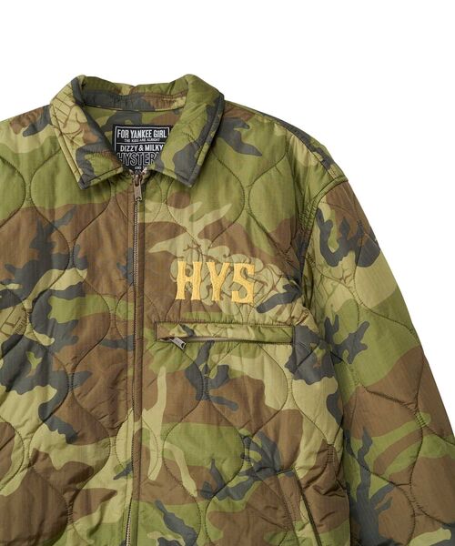 HYSTERIC GLAMOUR キルティングジャケット ヒステリックグラマー キルティングジャケット (HYSTERIC GLAMOUR